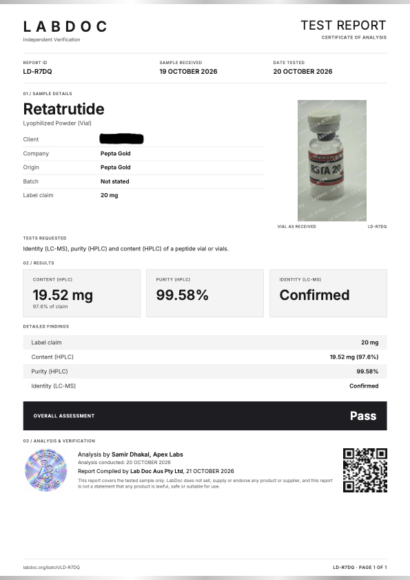 Retatrutide 20mg